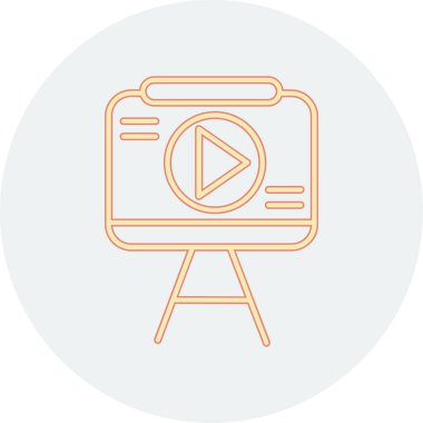 seo modern simgesinin vektör illüstrasyonu