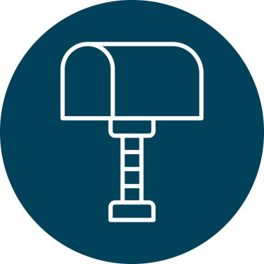 Modern b 'nin vektör illüstrasyonu eksik simgesi