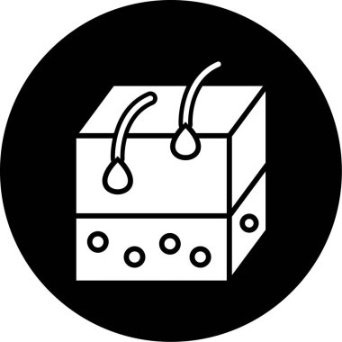 kutu simgesi vektör illüstrasyonu