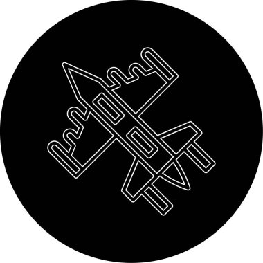 Modern eğitim ikonunun vektör illüstrasyonu