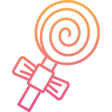 Şeker ikonu vektör illüstrasyonu