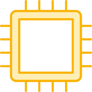 çip Cpu simgesi