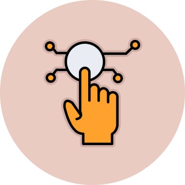 Bir adamın parmağını gösteren bir el.