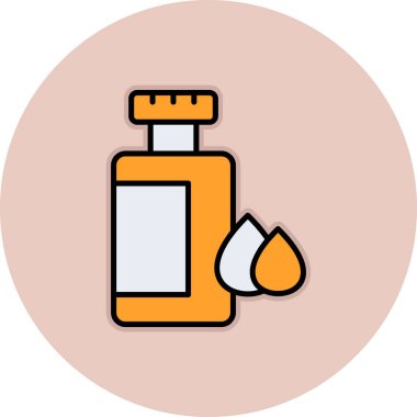 Modern b 'nin vektör illüstrasyonu şişe simgesinden yoksun