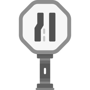 Modern oto tamir simgesinin vektör illüstrasyonu