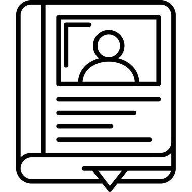 iş simgesi, basit vektör tasarımı