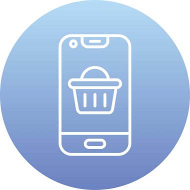 cep telefonu ikonu vektör illüstrasyonu