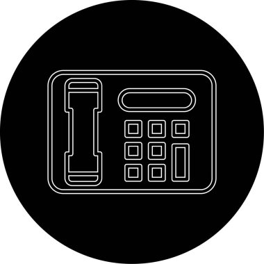 Moda Biçimli ATM Simgesi İzole Arkaplan