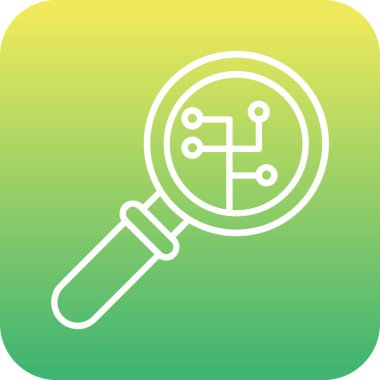 vektör Arama Simgesi illüstrasyonu