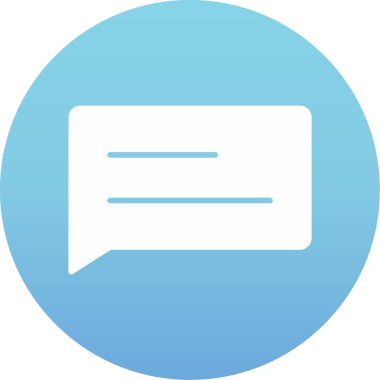 ileti vektör simgesi