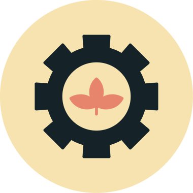 Teçhizat Web simgesi basit illüstrasyon