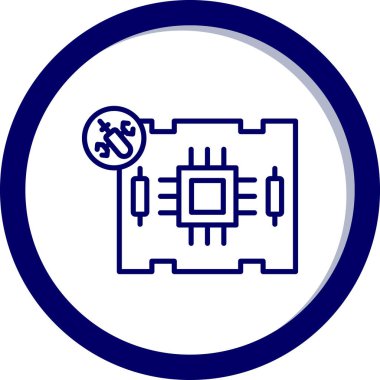 Modern eğitim ikonunun vektör illüstrasyonu