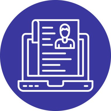 Dosya simgesinin vektör illüstrasyonu