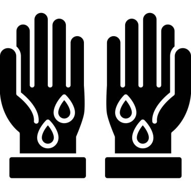 Su damlasının vektör çizimi