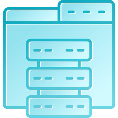 Bilgisayar sunucusu simgesi, özet biçimi