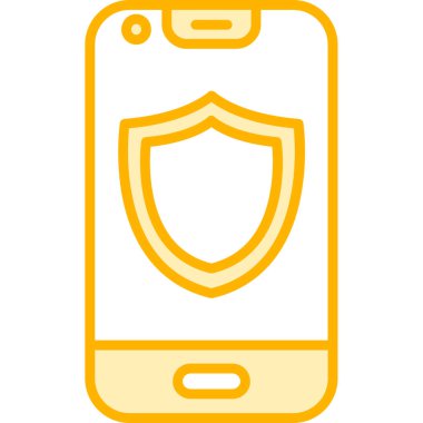 akıllı telefon simgesi vektör illüstrasyonu