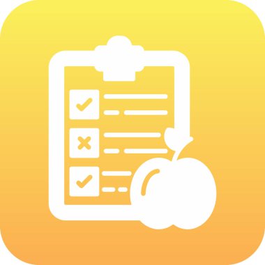 Pano simgesi dijital olan kontrol listesi