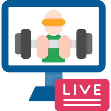 Düz bir şekilde yaşayan canlı simge