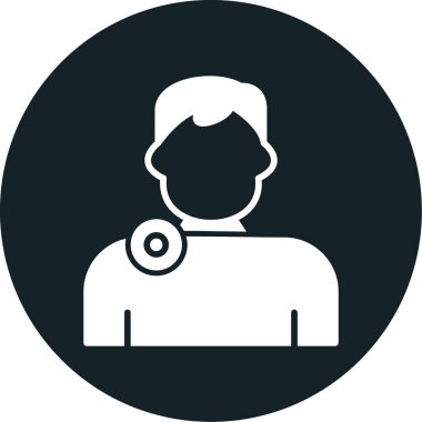 Doktor Simge vektör illüstrasyonu