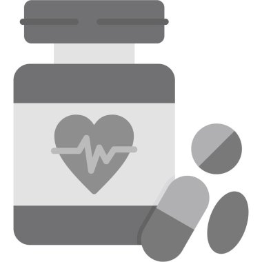 hap ikonu vektör illüstrasyonu