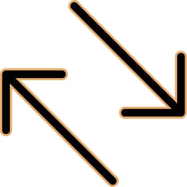 ok simgesi, vektör illüstrasyonu