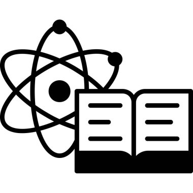 Bilim ve teknoloji çizgi vektörü simgeleri.