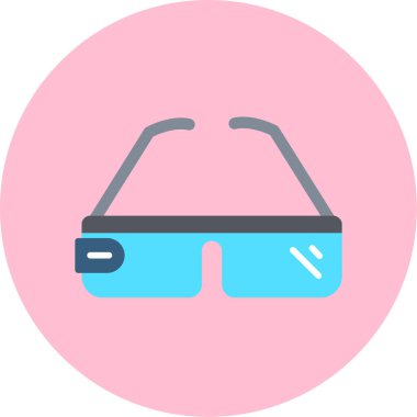 gözlük web vektör illüstrasyonu