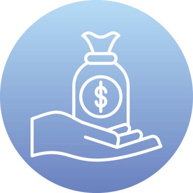 Para çantası. Basit tasarım