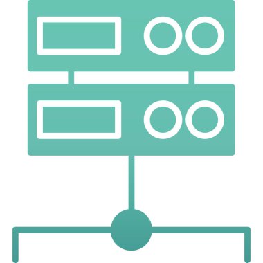 ağ simgesi, vektör illüstrasyonu