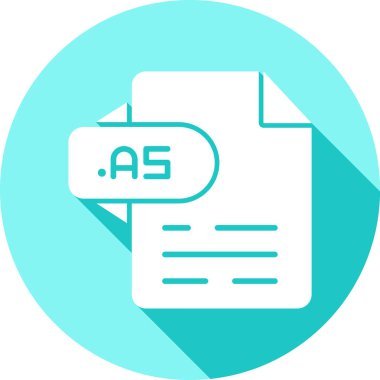 dosya biçimi simgesi, vektör illüstrasyonu