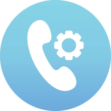 - Telefon. Web simgesi basit illüstrasyon