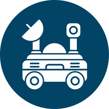 Robot simgesinin vektör illüstrasyonu