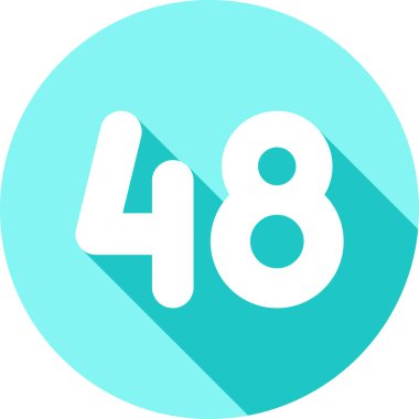 4 5 numaralı işaret simgesi tasarım şablonu