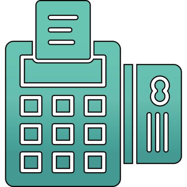 Banka binası simgesi, özet biçimi