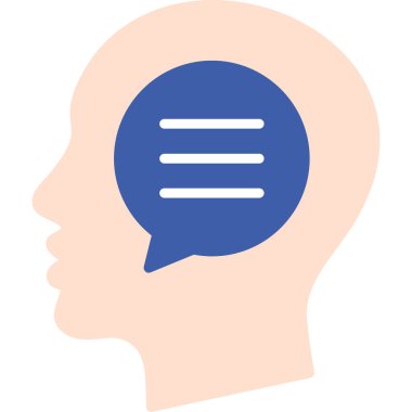 Konuşma balonu. Basit tasarım