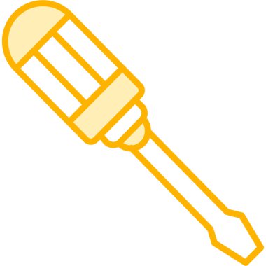 Boya Fırçası. Web simgesi basit illüstrasyon