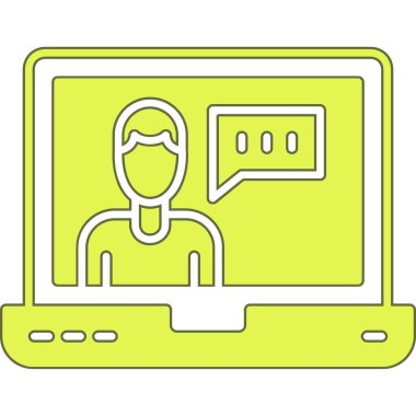 Çağrı merkezi ikon vektör illüstrasyonu