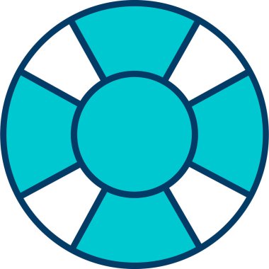 Mavi ve beyaz arkaplanın vektör çizimi