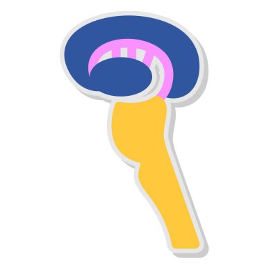 yiyecek ikonu vektör illüstrasyonu