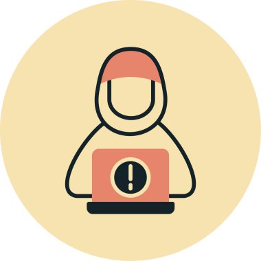 Bilgisayar. Web simgesi basit illüstrasyon