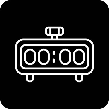 Modern b 'nin vektör illüstrasyonu eksik simgesi