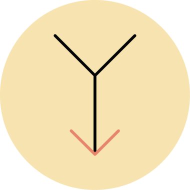 Pusula simgesi vektör resimlemesi