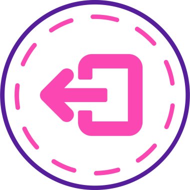 ok simgesi, vektör illüstrasyonu