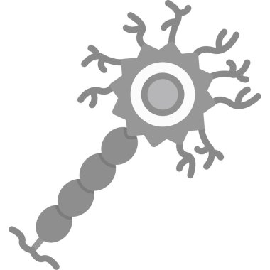 Virüs bakteri simgesi, basit tarzı