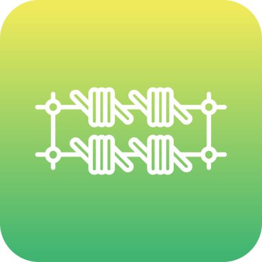 Benzersiz DNA vektör simgesi