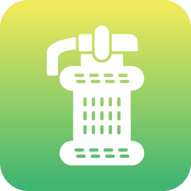 vektör modern yeşil daire simgesi