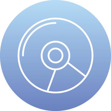 seo modern simgesinin vektör illüstrasyonu