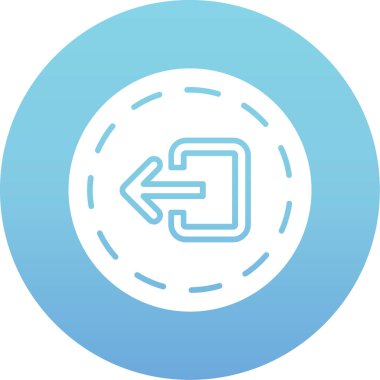 ok simgesinin vektör illüstrasyonu