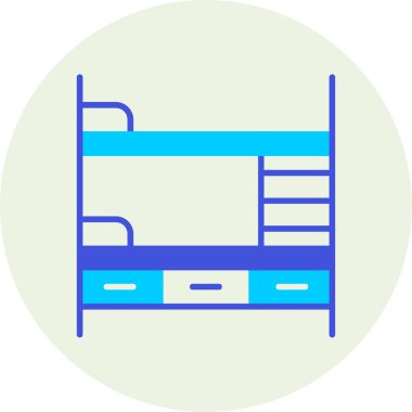 Dolap. Web simgesi basit illüstrasyon