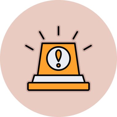 vektör Uyarı simgesi illüstrasyonu